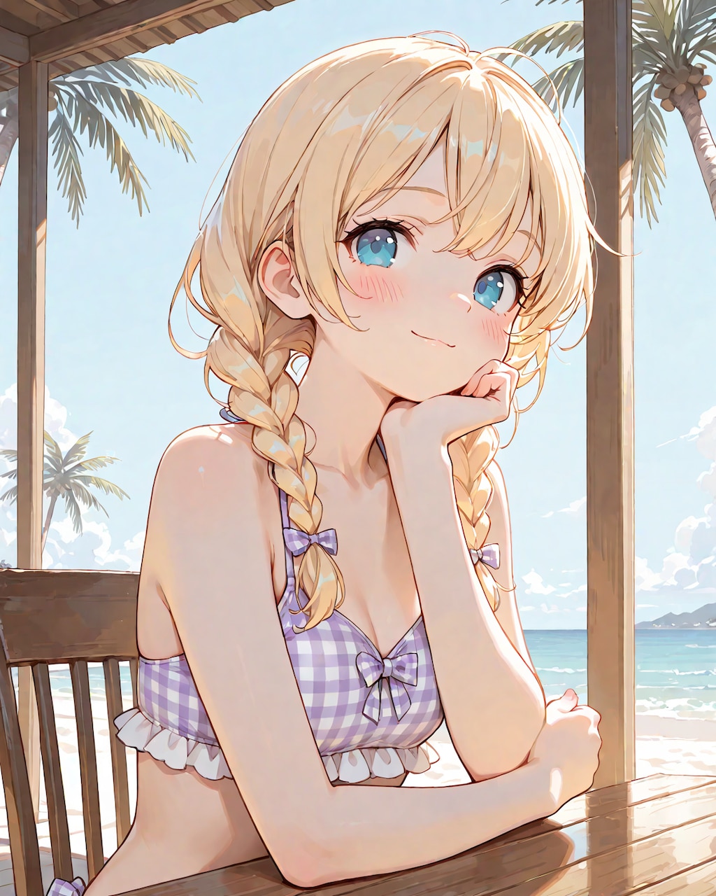 スイーツと女の子