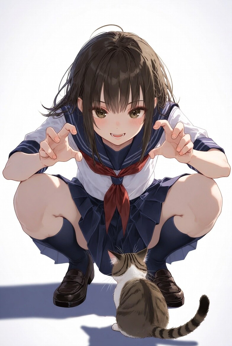 猫と少女