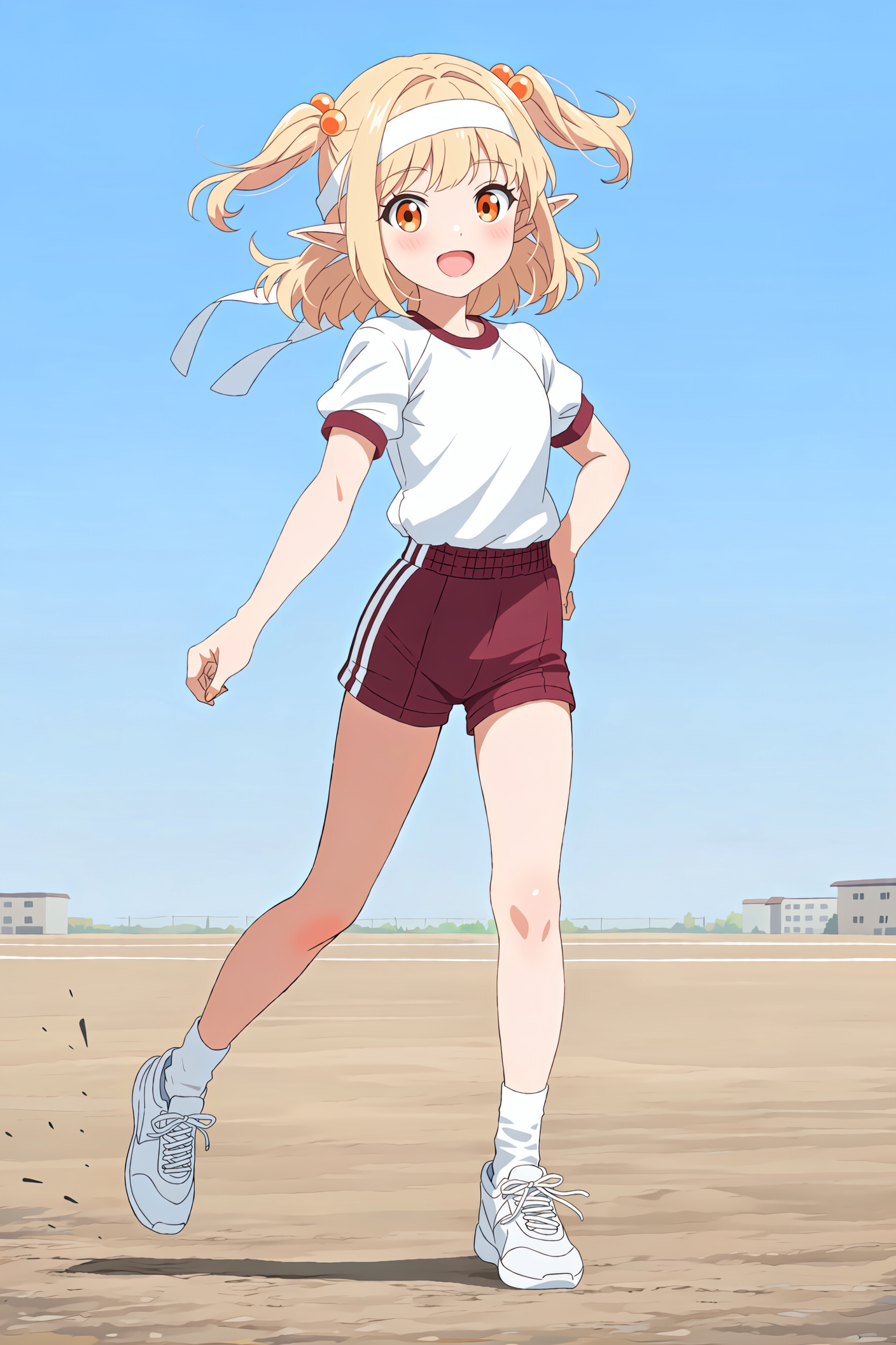 体操着エルフさん | の人気AIイラスト・グラビア