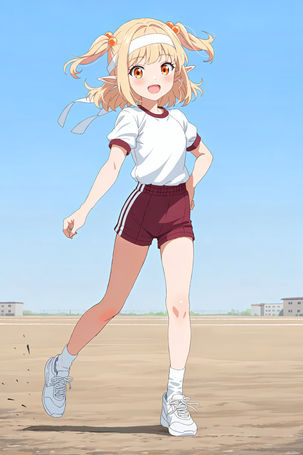 体操着エルフさん