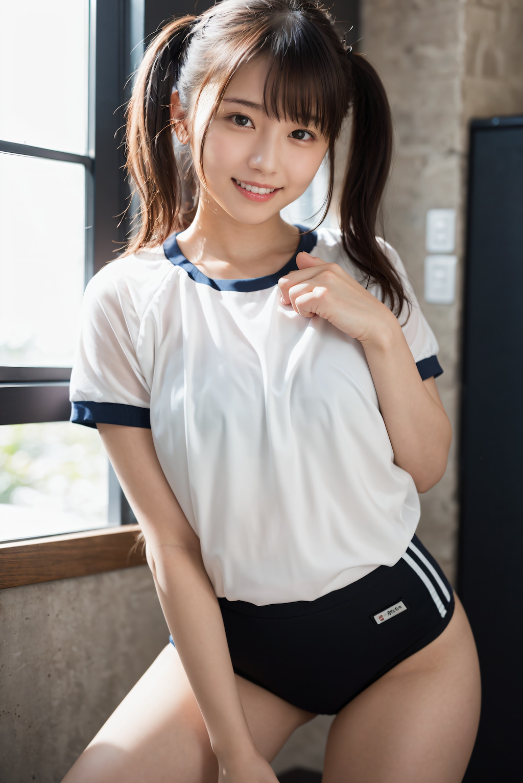 体操服の女の子