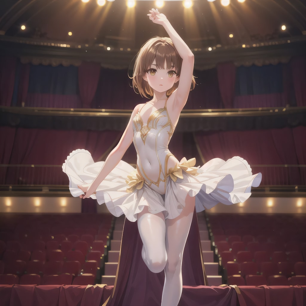 茶髪ボブで演劇の少女５