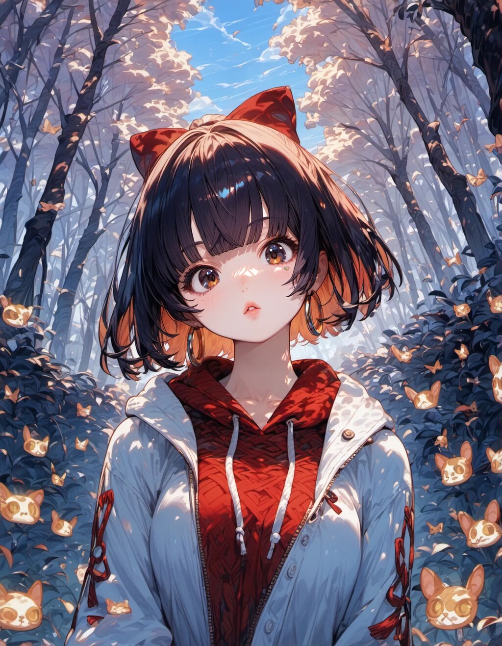 The Enchanted Forest Visitor