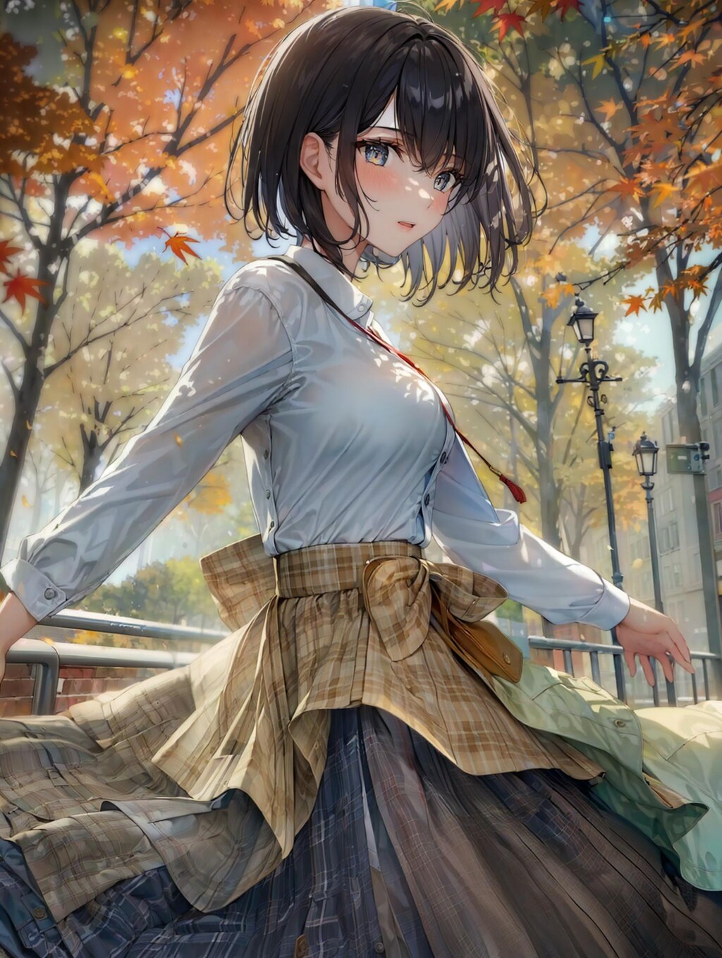 ショートお姉さん、Autumn