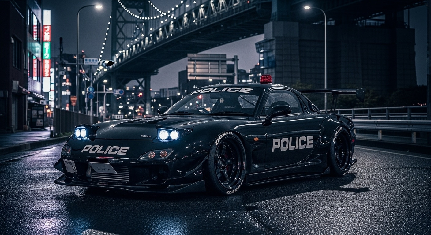 FD3Sパトロールカー | の人気AIイラスト・グラビア