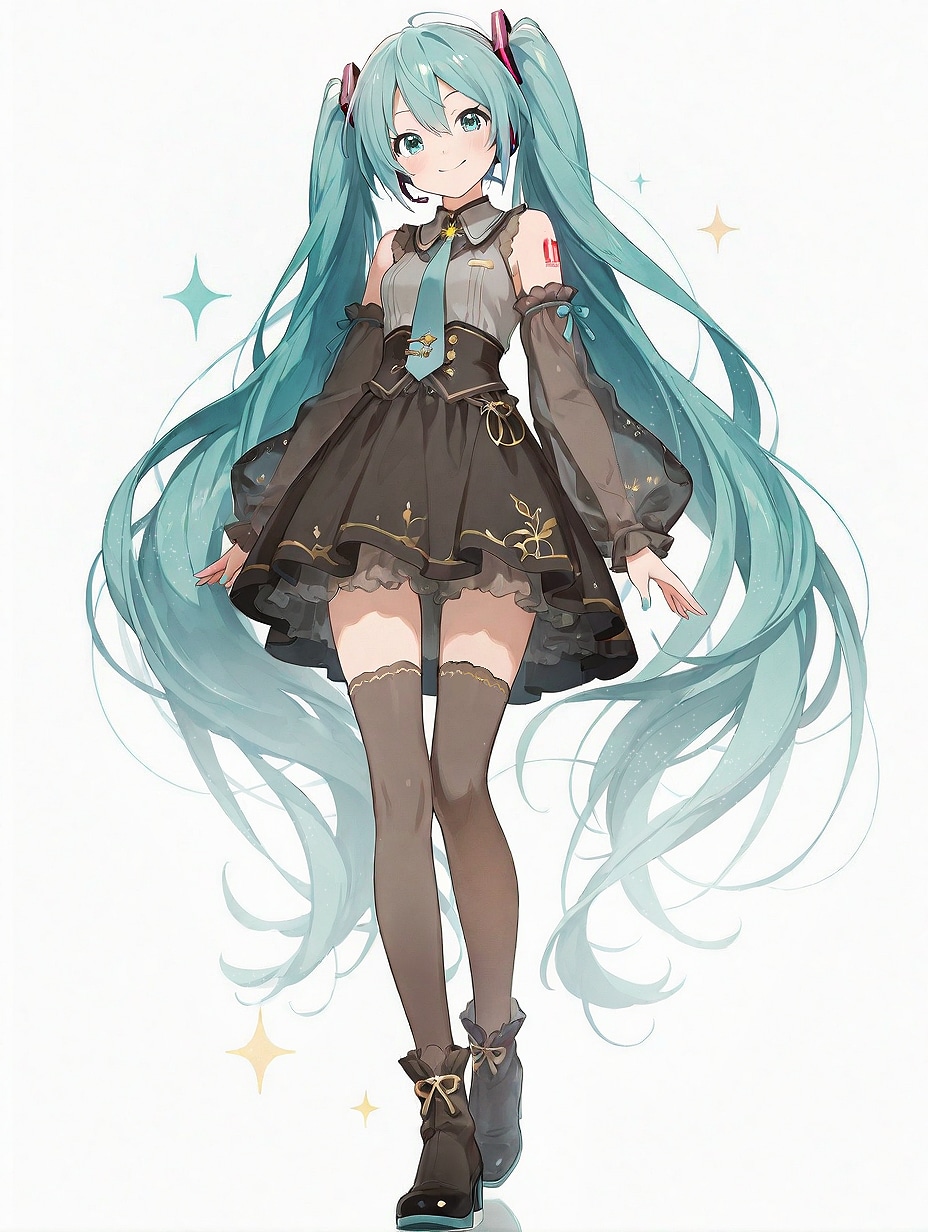 Retro-colored costume | の人気AIイラスト・グラビア