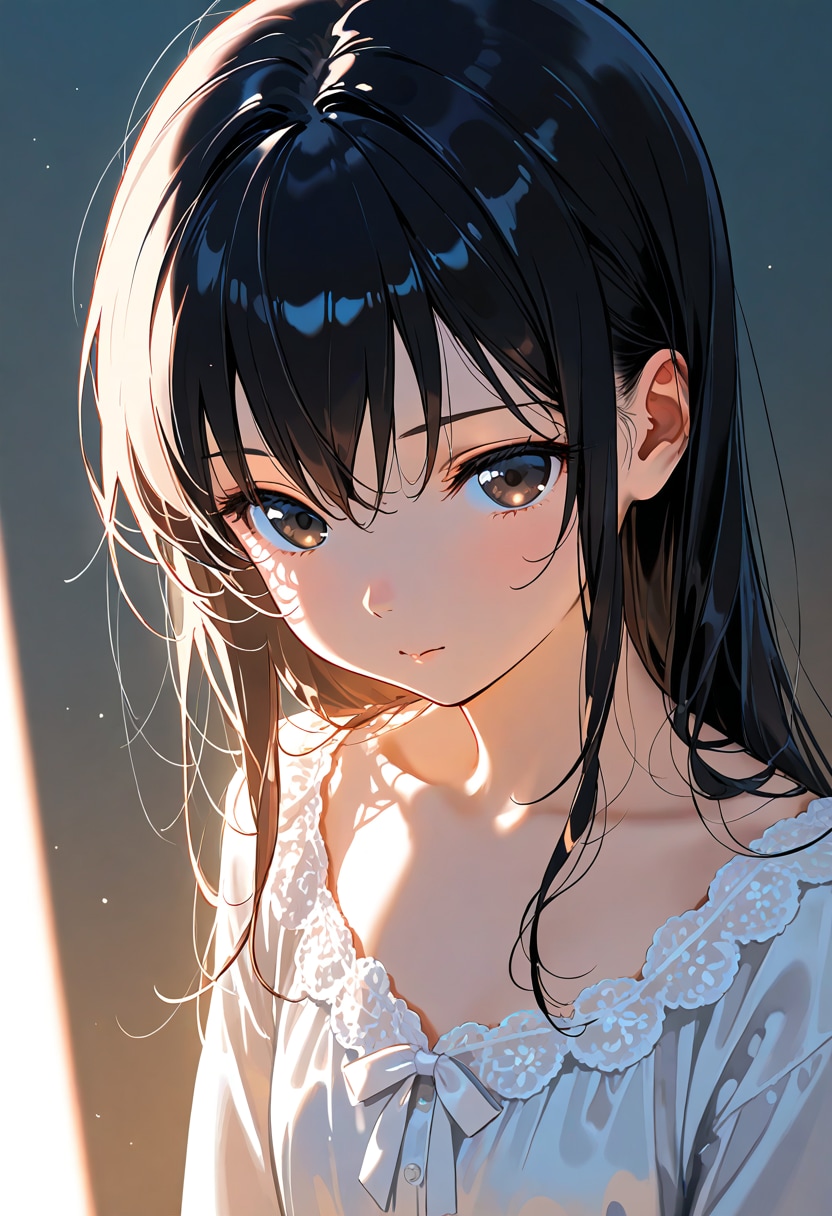 黒髪の美少女(125) | の人気AIイラスト・グラビア