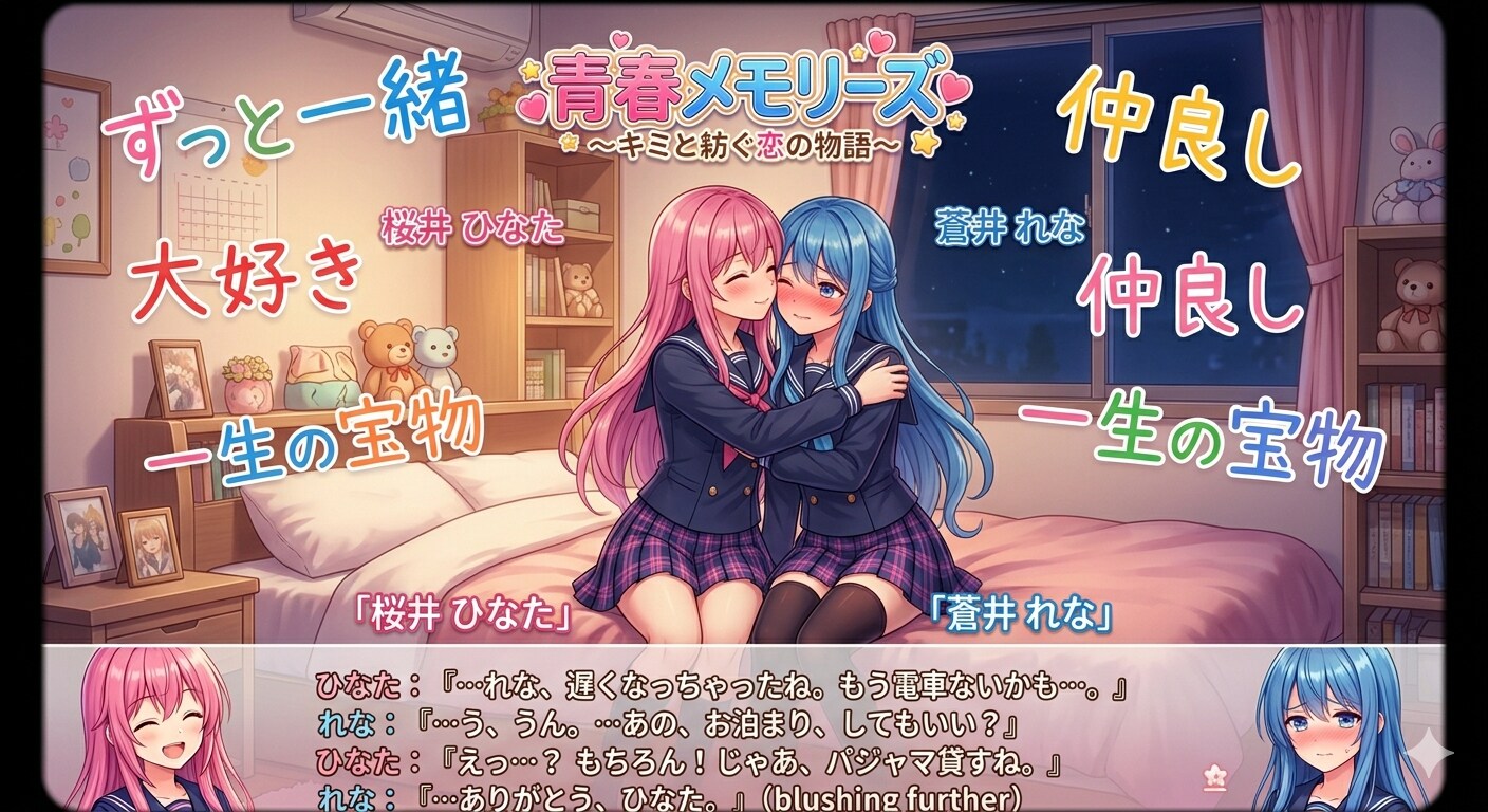 恋愛シュミレーション(百合)