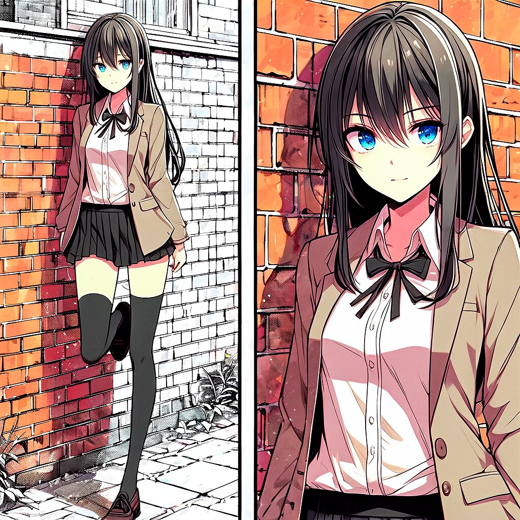 街と少女84
