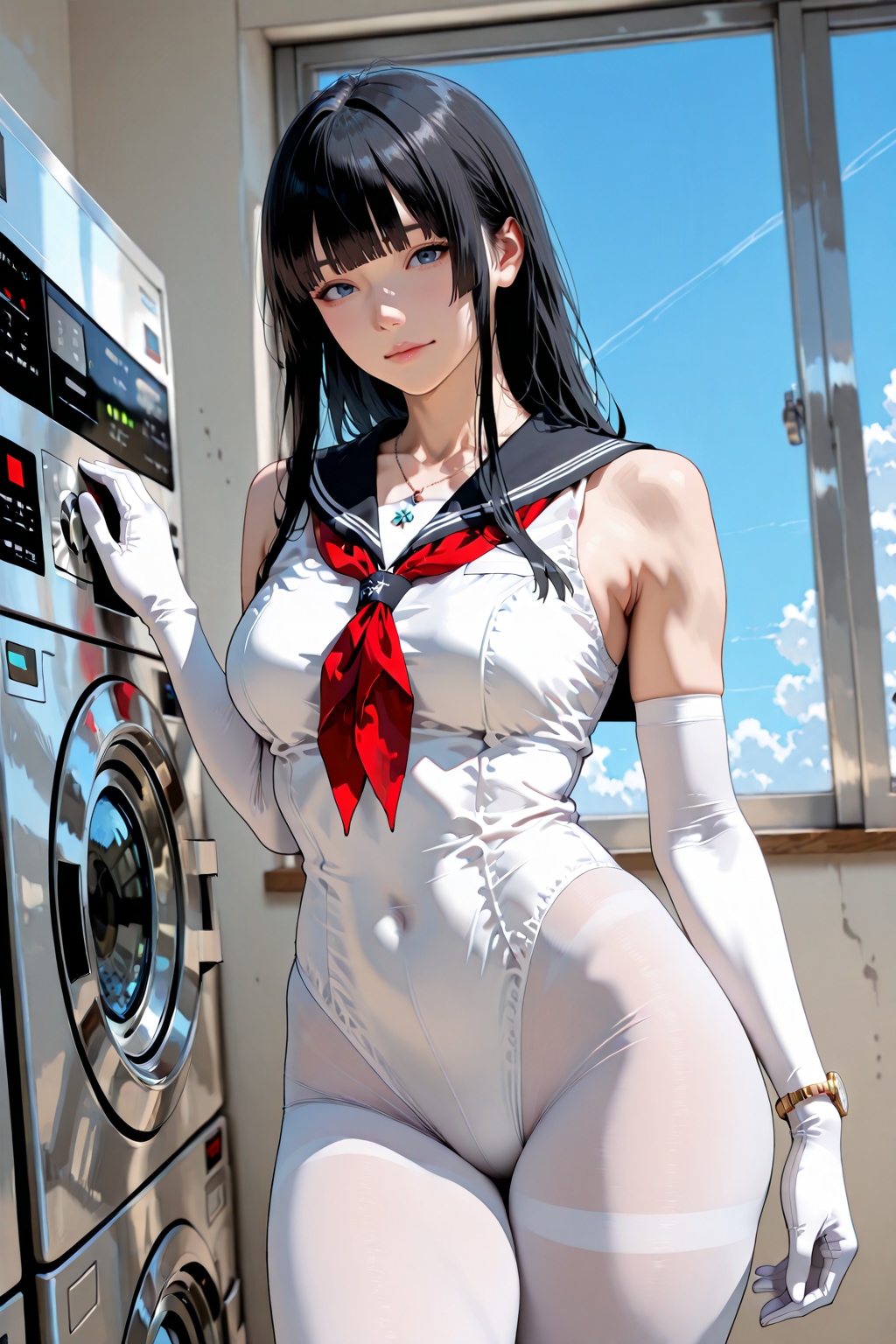 セーラーレオタード