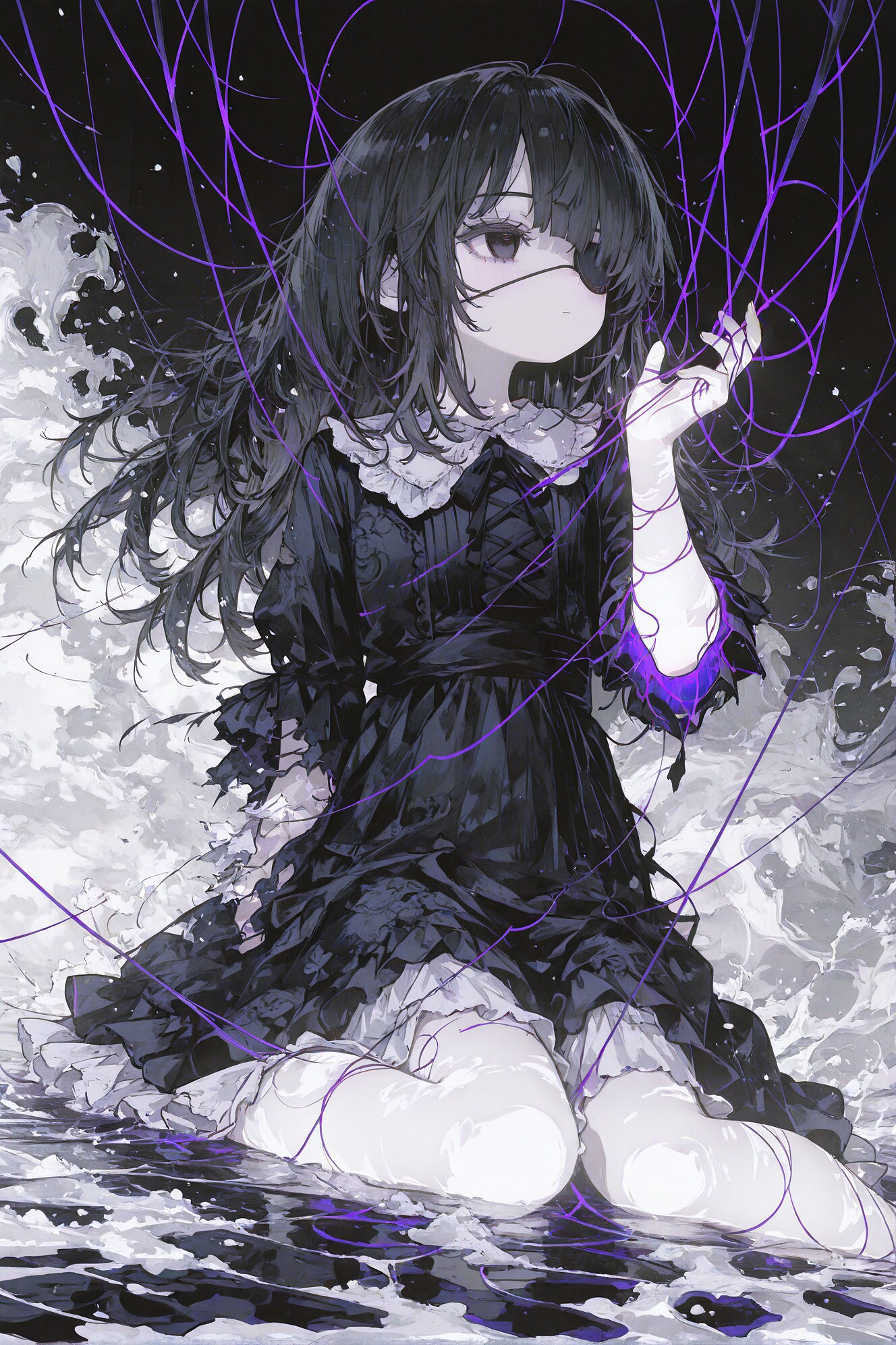 黒髪黒眼 | の人気AIイラスト・グラビア