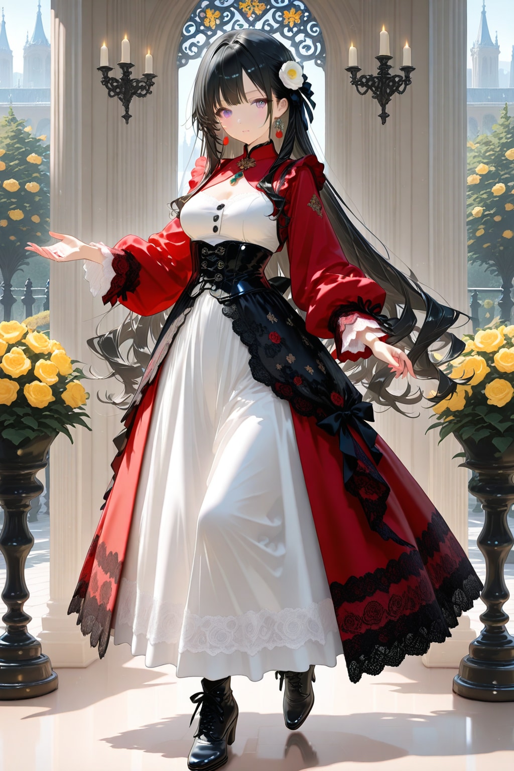 コルセットドレス