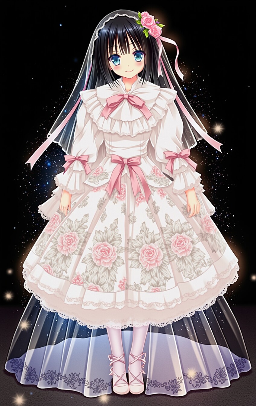 星空の夜に輝くちゃん | の人気AIイラスト・グラビア