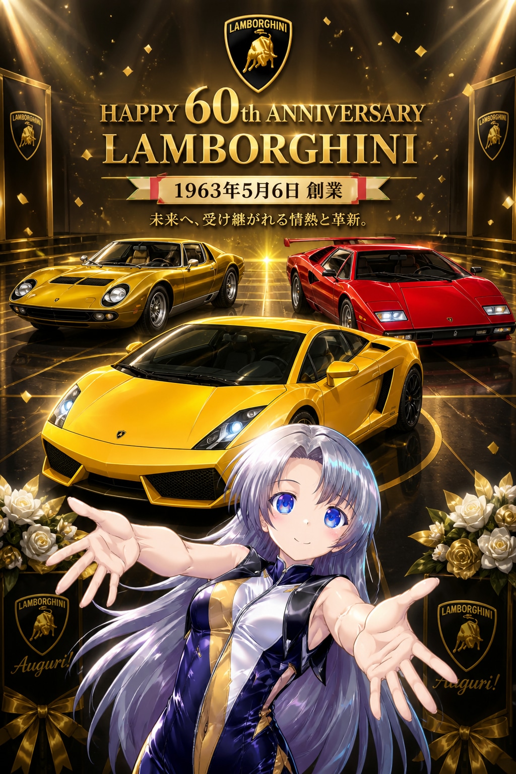 5月6日はランボルギーニの創業日
