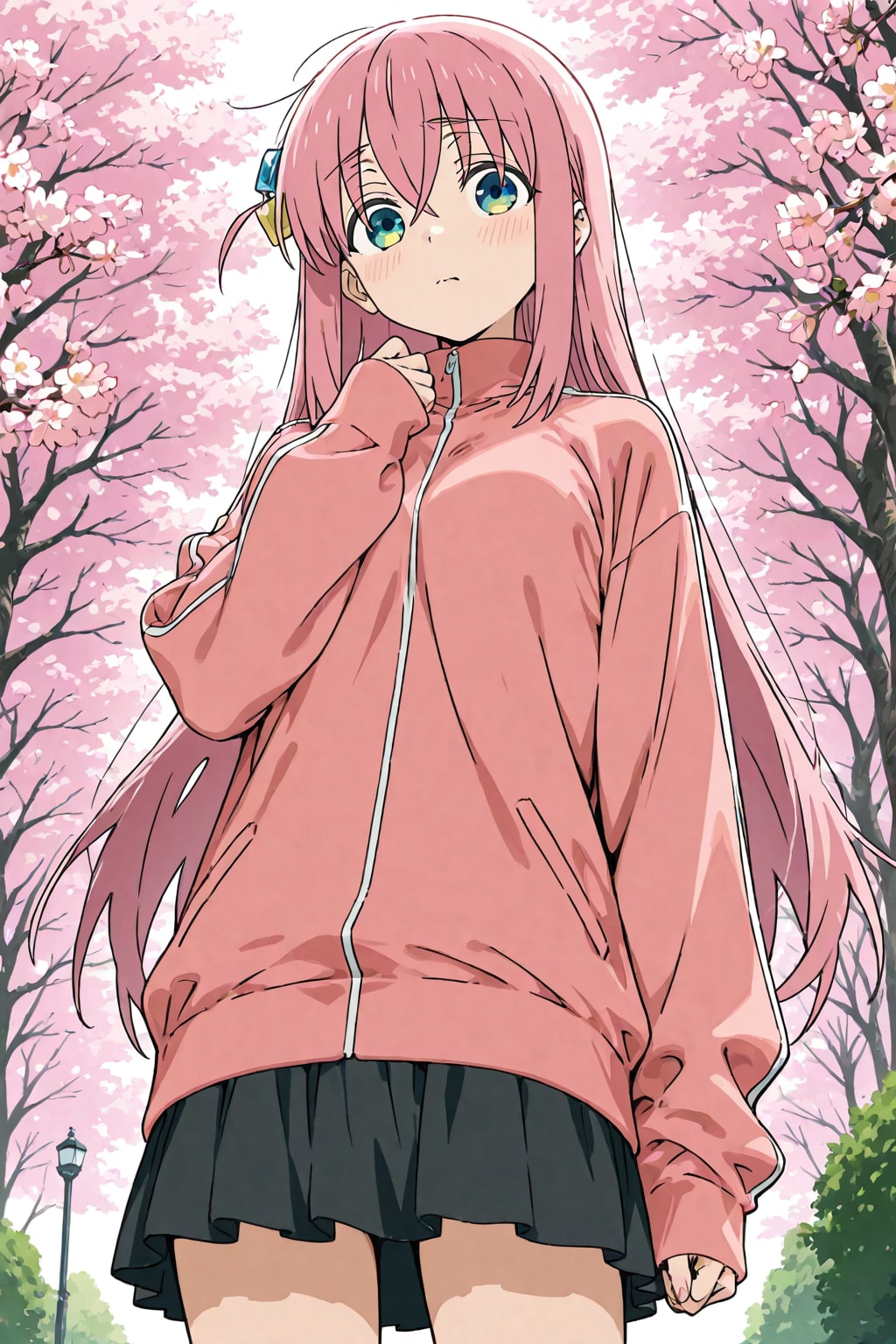 ｢春色…ですか？…そうですね｣