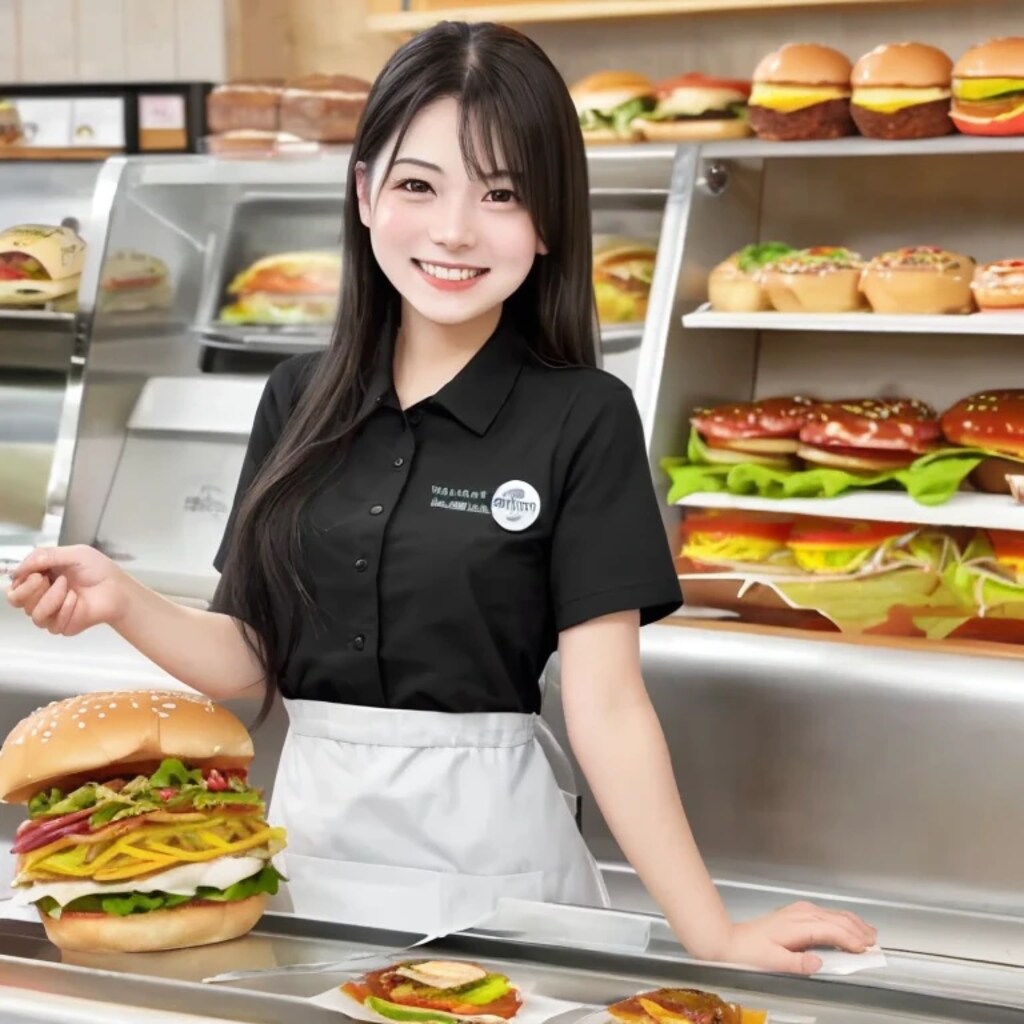 黒髪ロングでクルーの美女７８