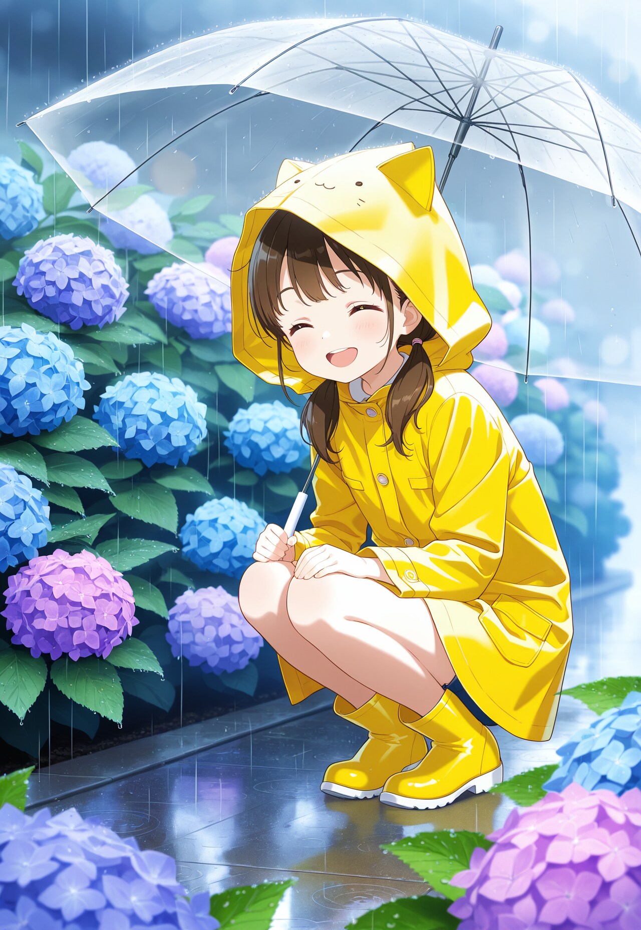 紫陽花さん、こんにちは！