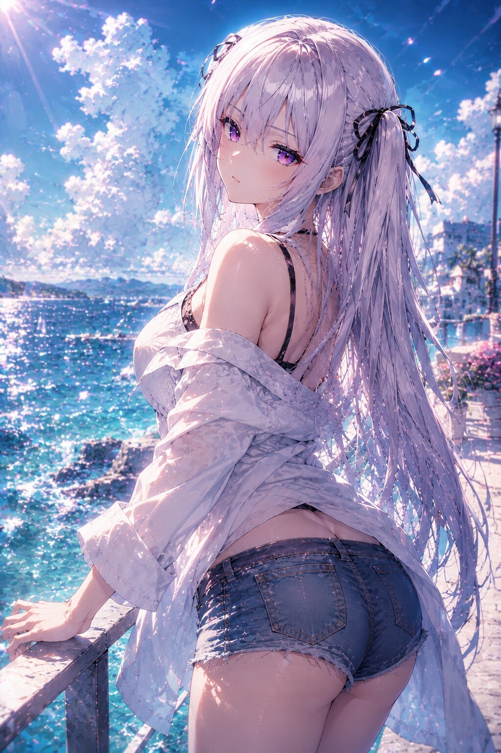 風が気持ちいいわね…