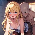 後から責められる美少女 3枚目