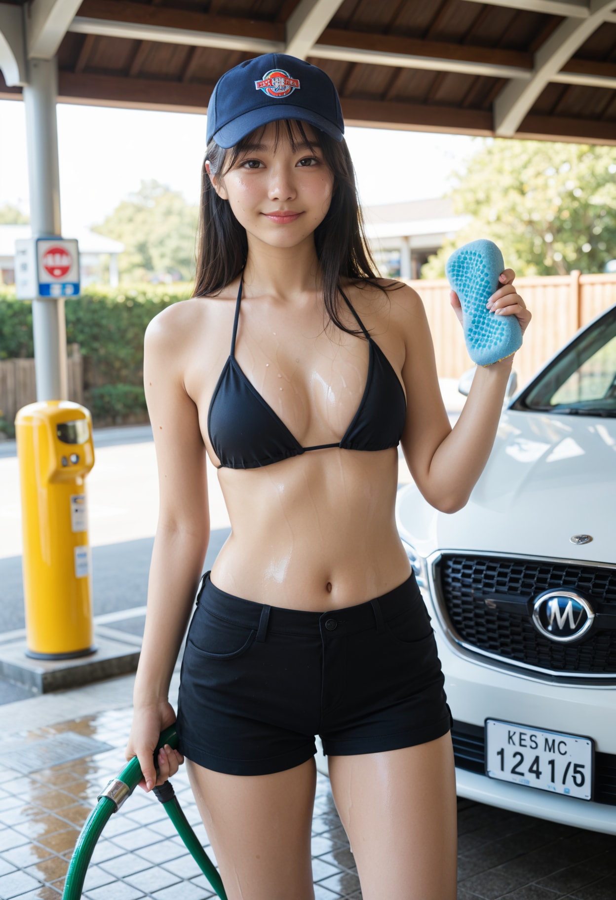 夏の洗車サービス 1/3