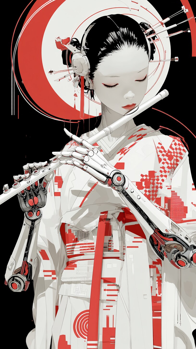 紅ノ義,笛