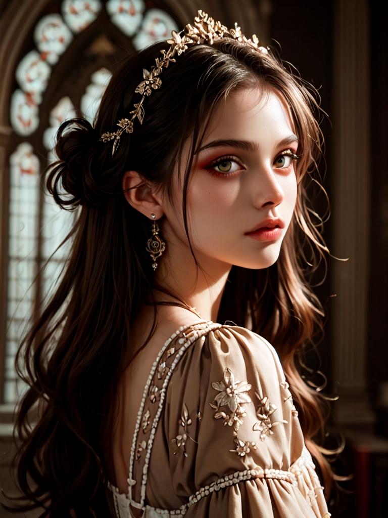 バロック美少女 | の人気AIイラスト・グラビア