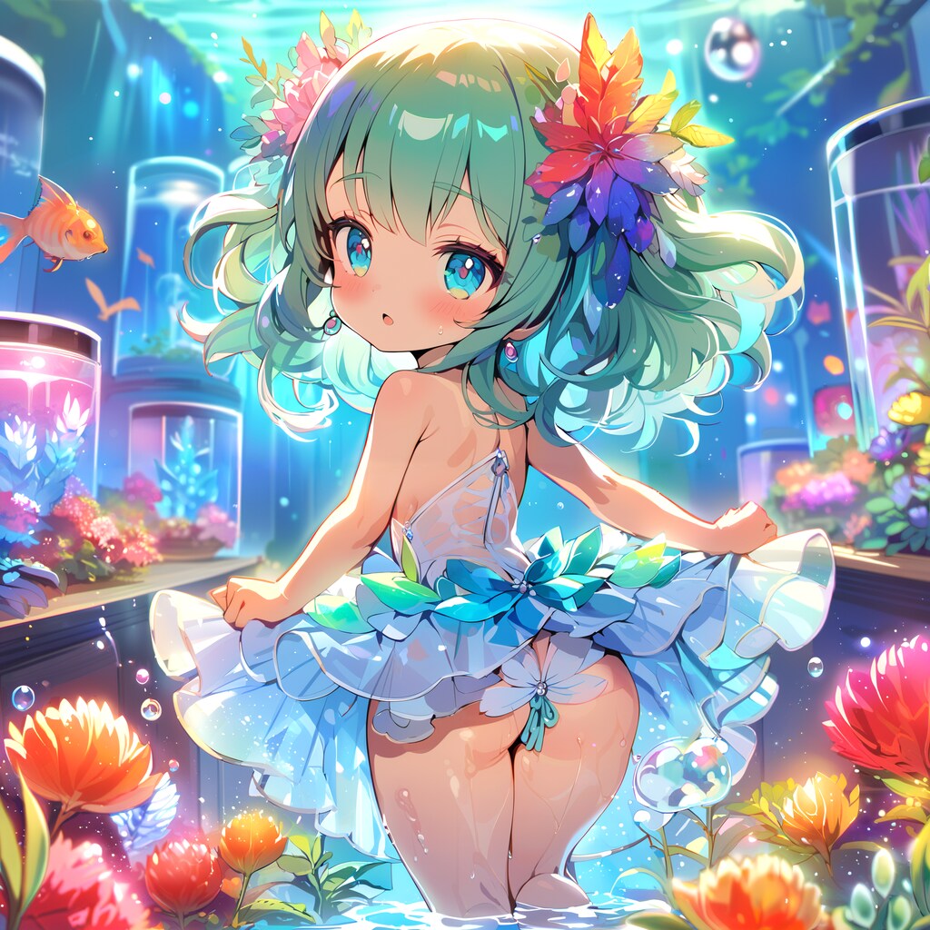水中での出会い