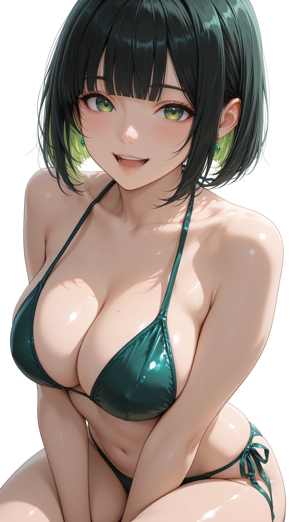 みどりには目の疲れを和らげる効果があるらしいよ…って