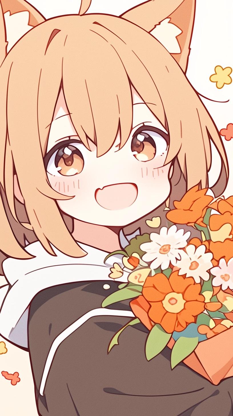 花束狐 | の人気AIイラスト・グラビア