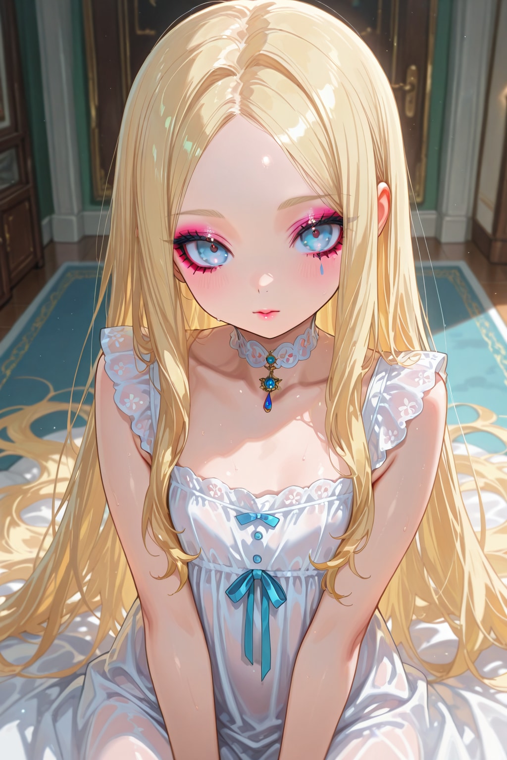 メイクチャレンジ | の人気AIイラスト・グラビア