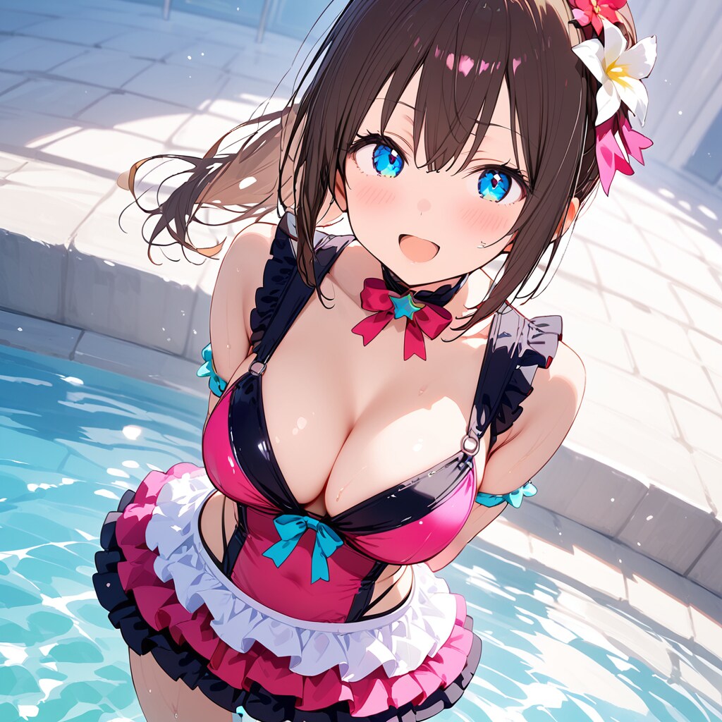 水着どうかな？かわいい？