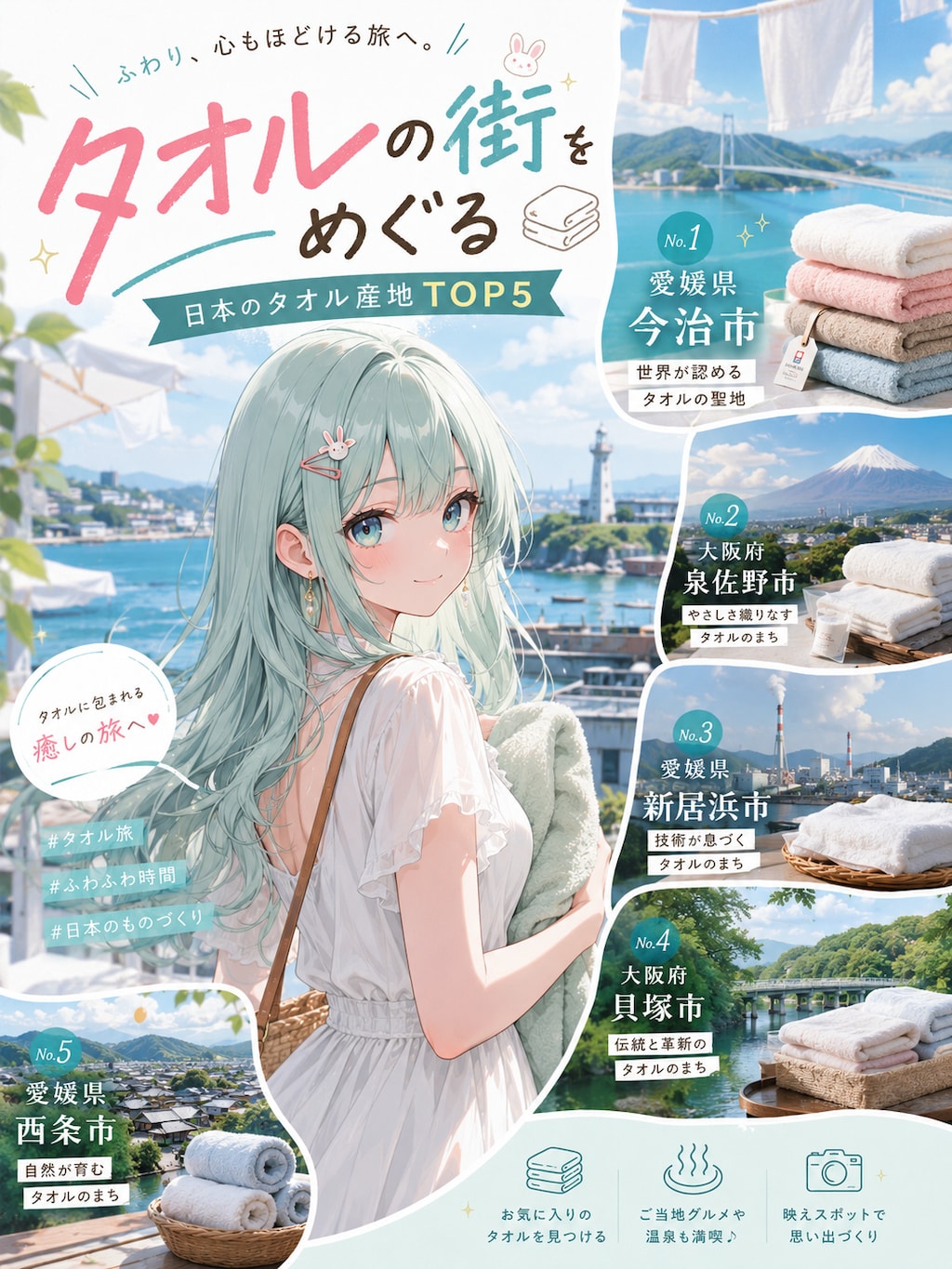 タオルの街めぐり