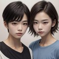 女性化する青年達 3枚目