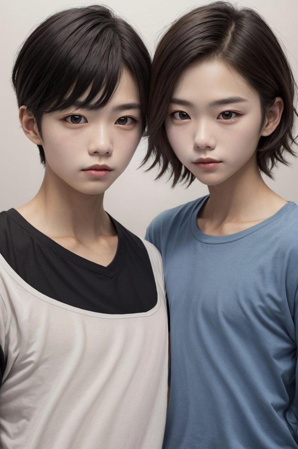 女性化する青年達