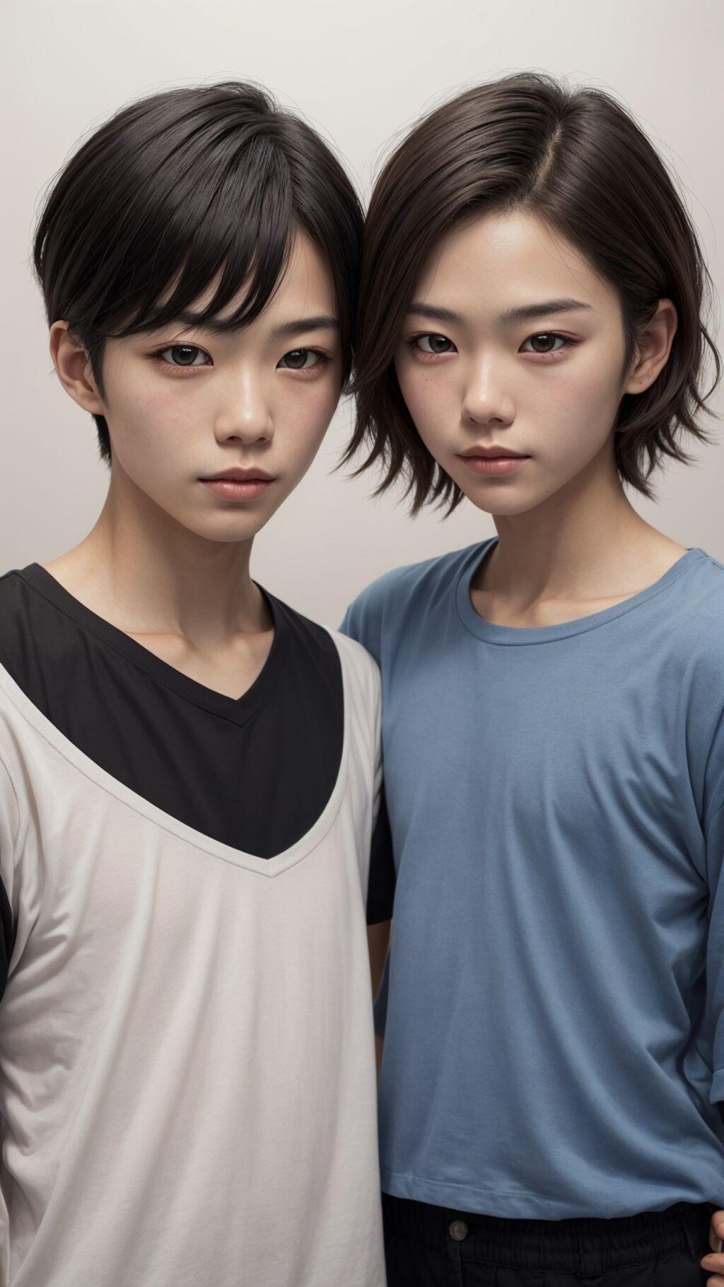 女性化する青年達