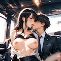 社用車でのセックス、最高っ！ 7枚目