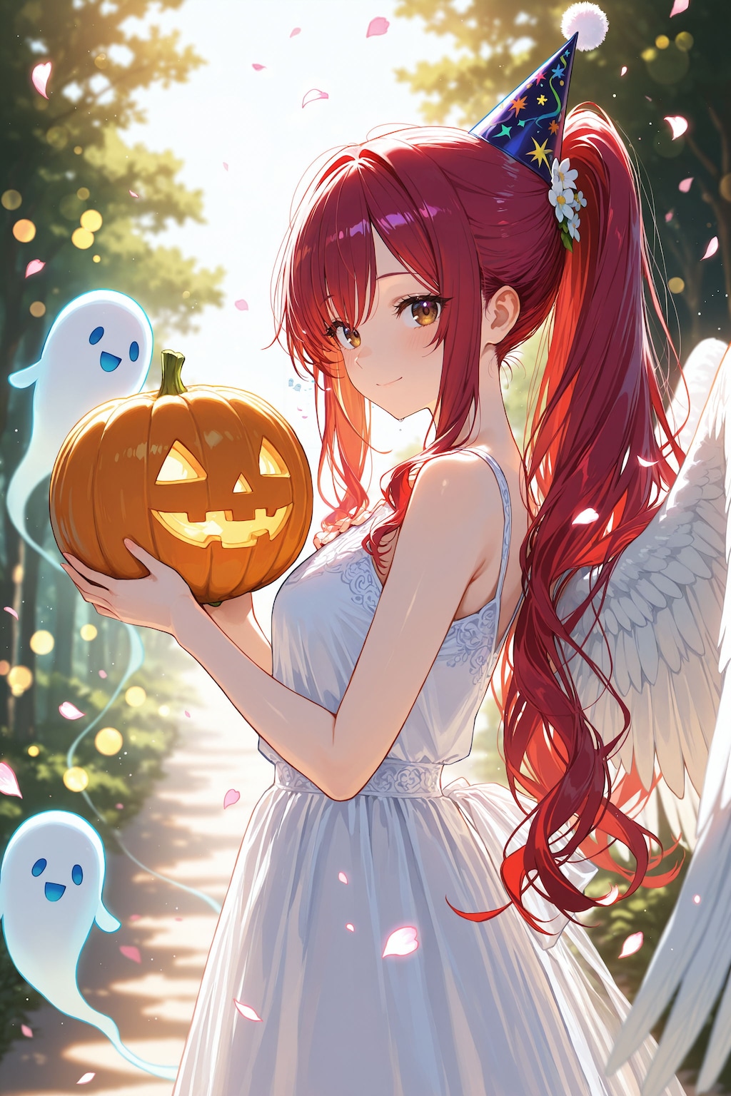 天使さん頑張ります（ミカエルさん）ハロウィン