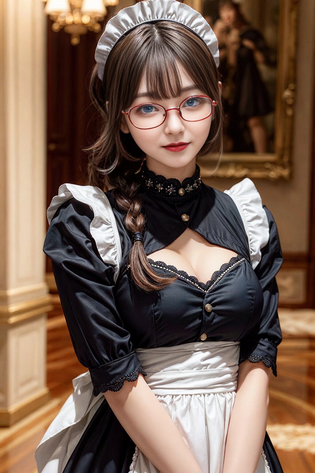 メイド服の女の子#17