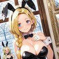 バニーガール好きな王妃様 2枚目