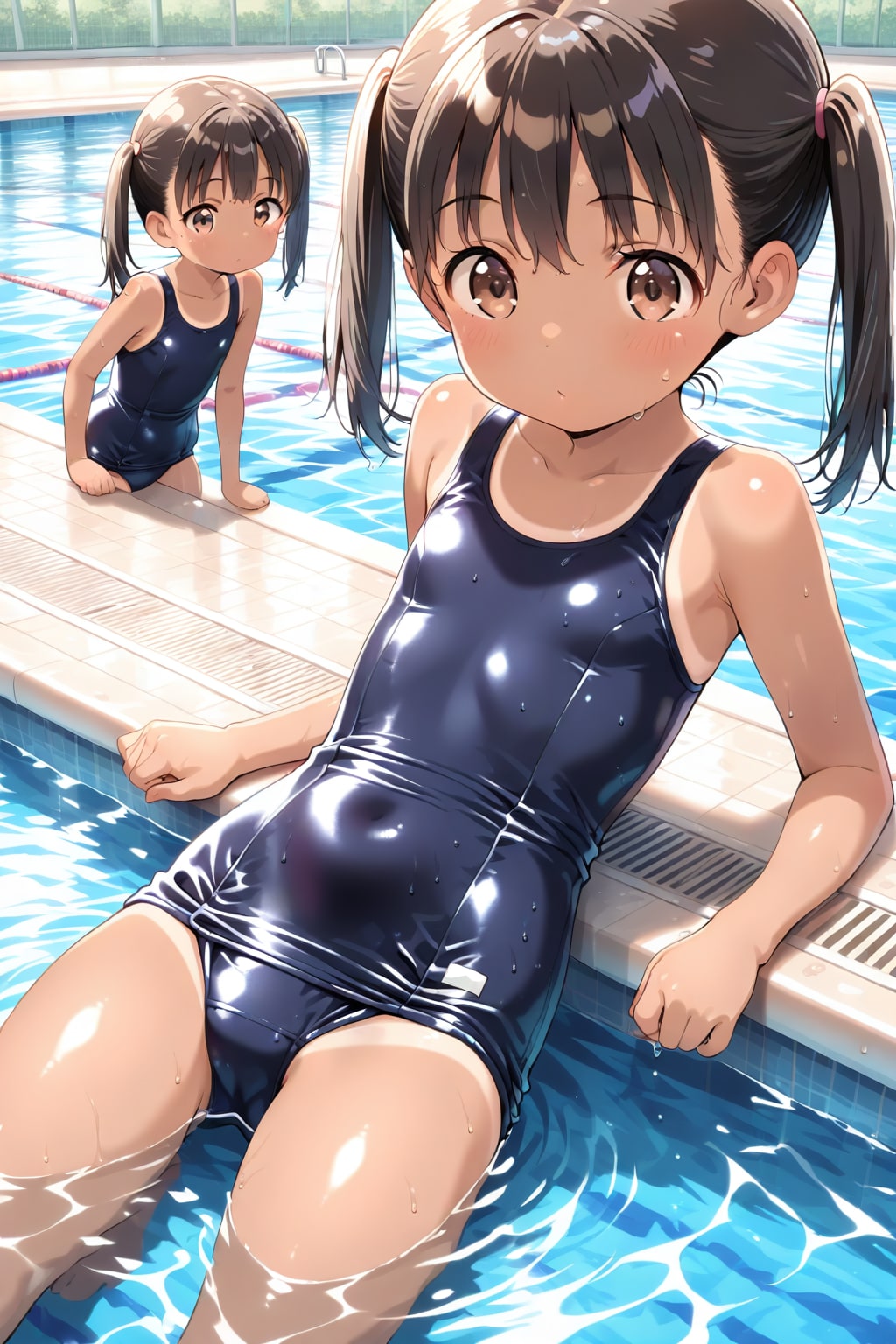 スク水美少女