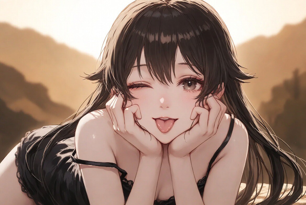てへぺろウインクチャレンジ