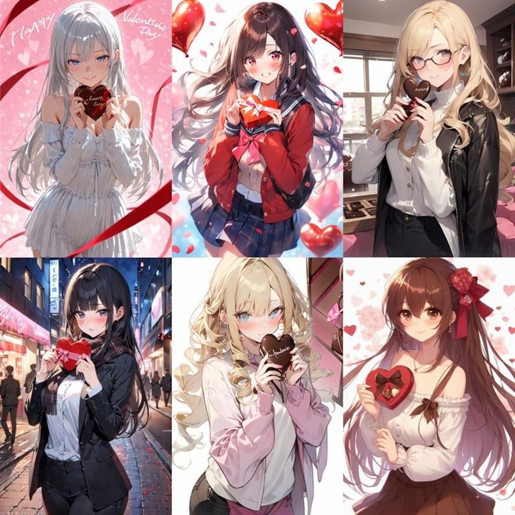 「誰のチョコが欲しい?」