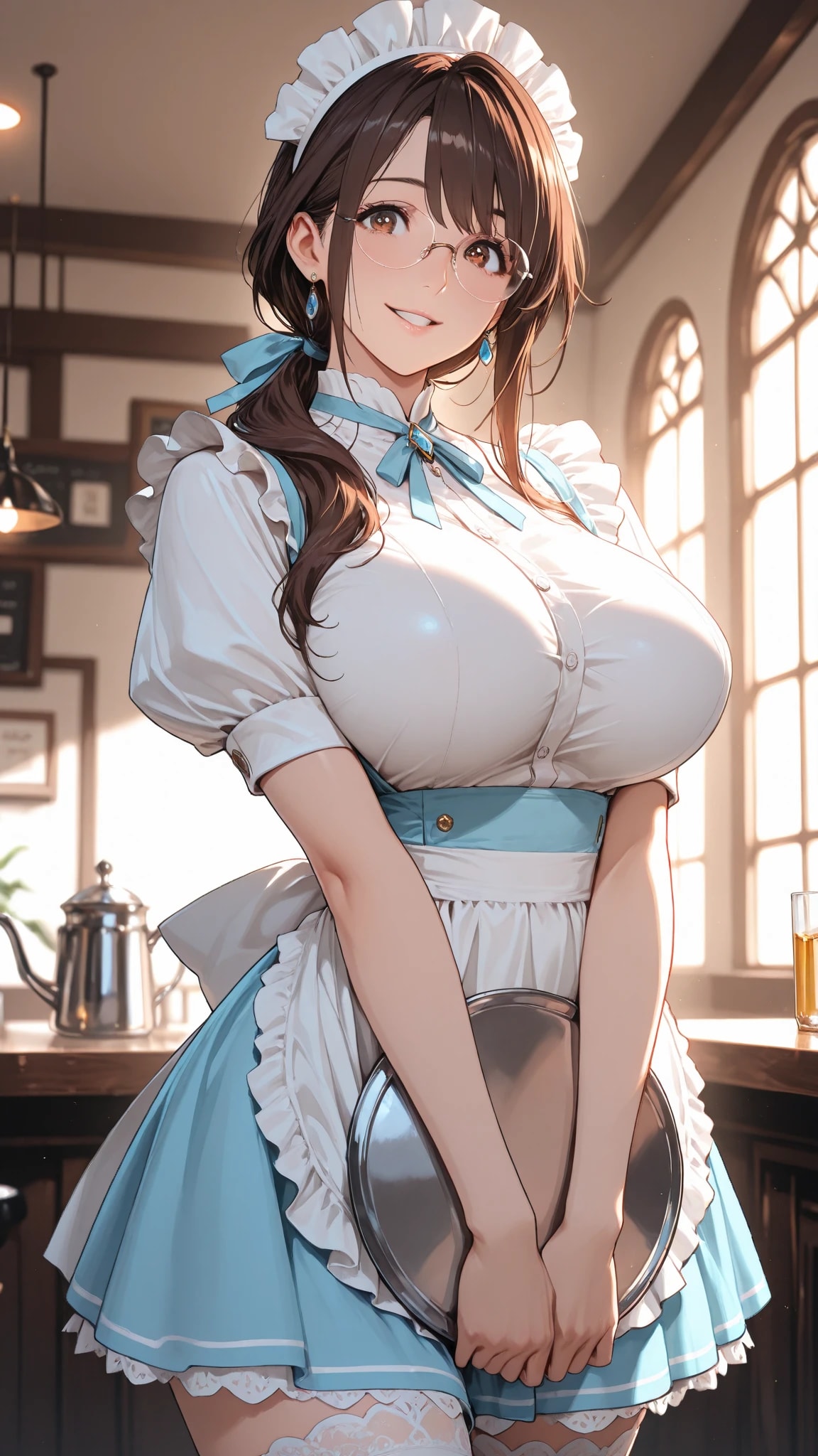アルバイト中の美月さん