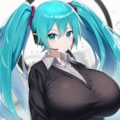 ボカロ　ローリングガール　初音ミク（爆乳版） 9枚目