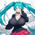 ボカロ　ローリングガール　初音ミク（爆乳版） 7枚目