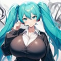 ボカロ　ローリングガール　初音ミク（爆乳版） 5枚目