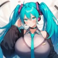 ボカロ　ローリングガール　初音ミク（爆乳版） 11枚目
