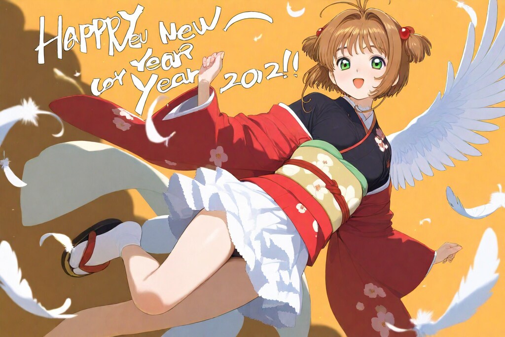 さくらちゃんの年賀状　1