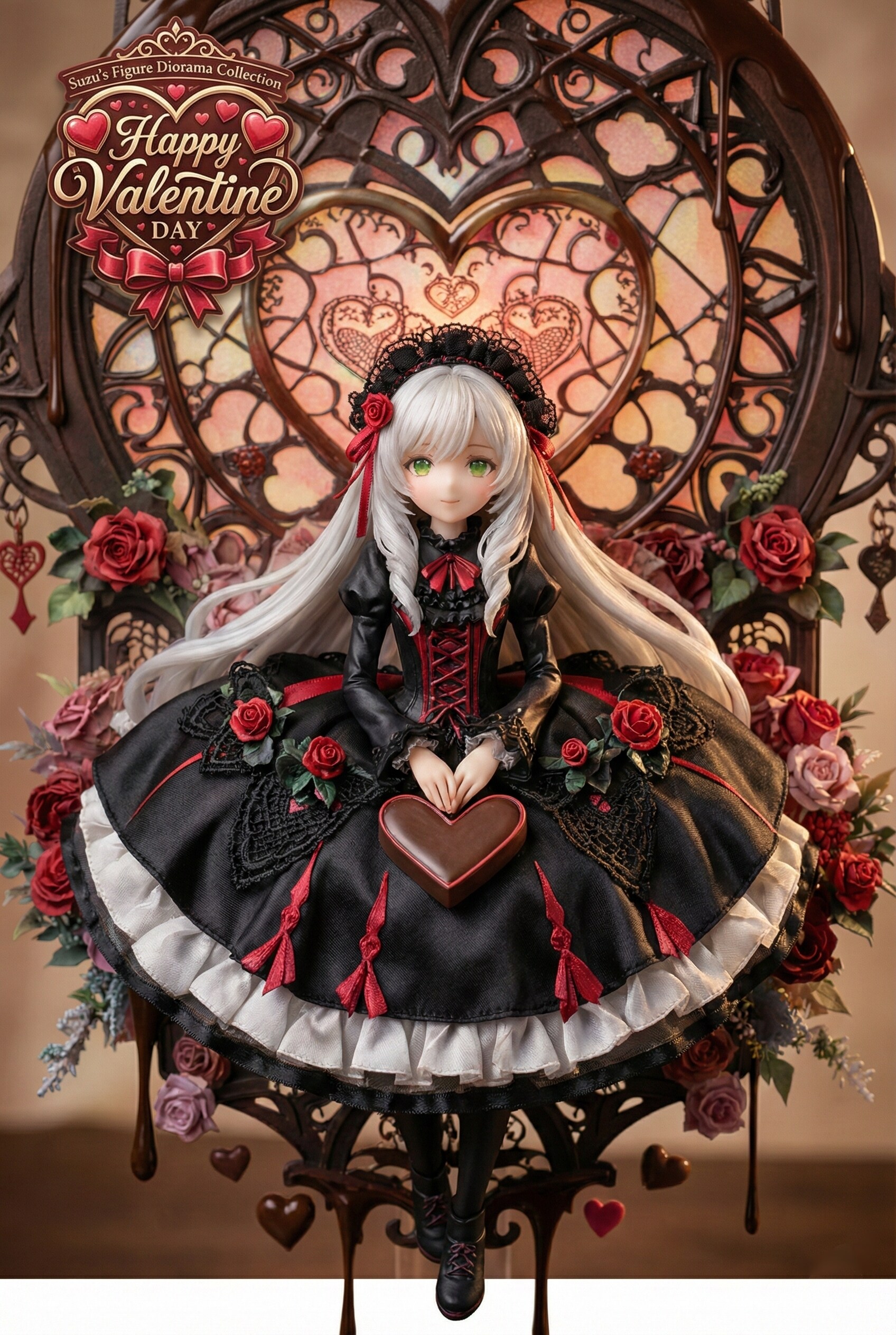 バレンタイン　ゴスロリ | の人気AIイラスト・グラビア