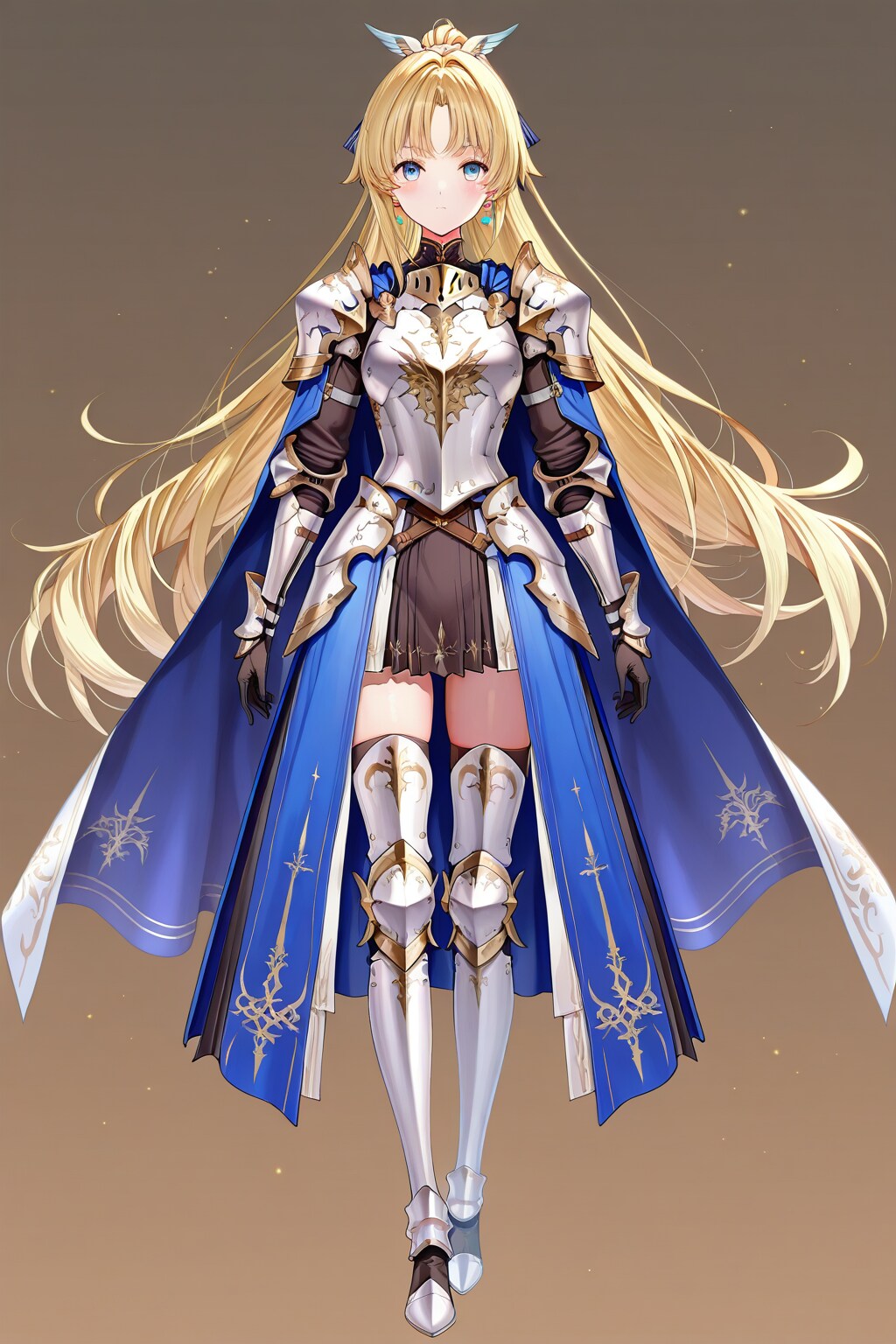 青の騎士　全身 | の人気AIイラスト・グラビア